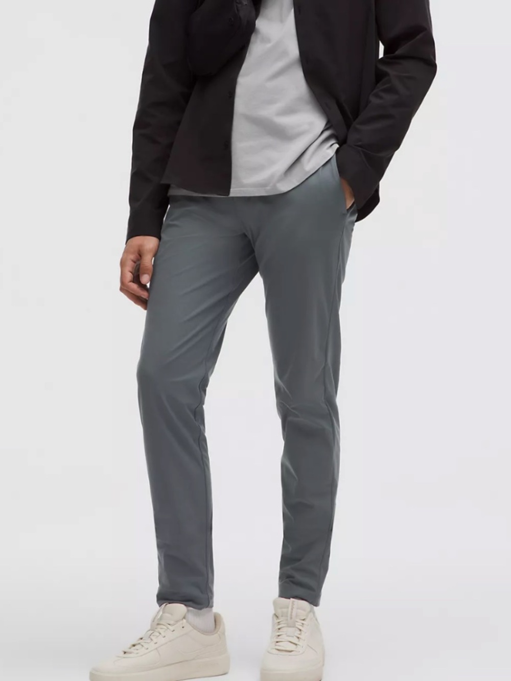 ABC Slim-Fit Trouser Warpstreme Oil Grey 32W / 30L